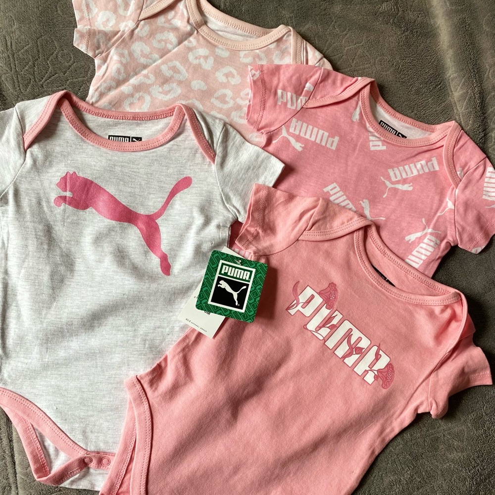 Puma Babygirl Bodysuits 💖